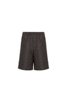 VALENTINO-OUTLET-SALE-Valentino Logo Silk Shorts-ARCHIVIST