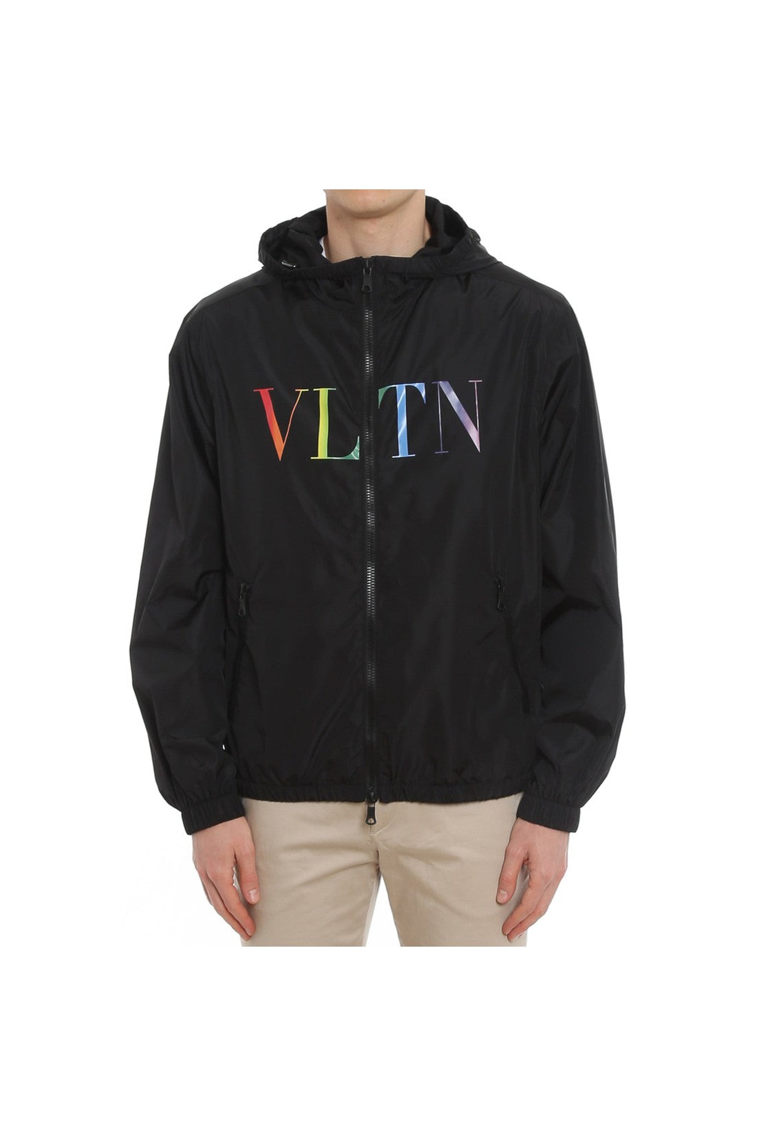 VALENTINO-OUTLET-SALE-Valentino Logo Windbreaker-ARCHIVIST