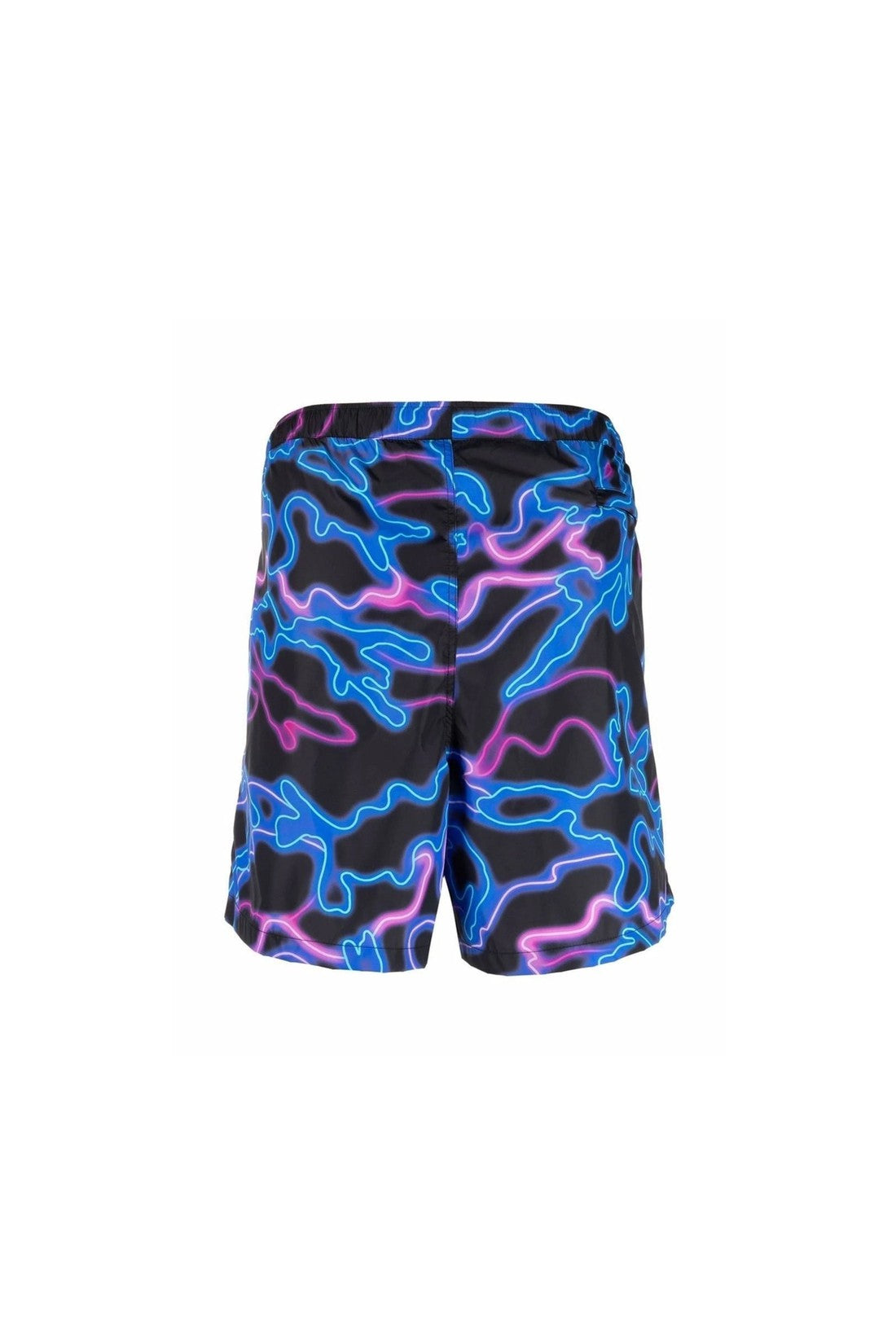 VALENTINO-OUTLET-SALE-Valentino Neon-Print Swim Shorts-ARCHIVIST