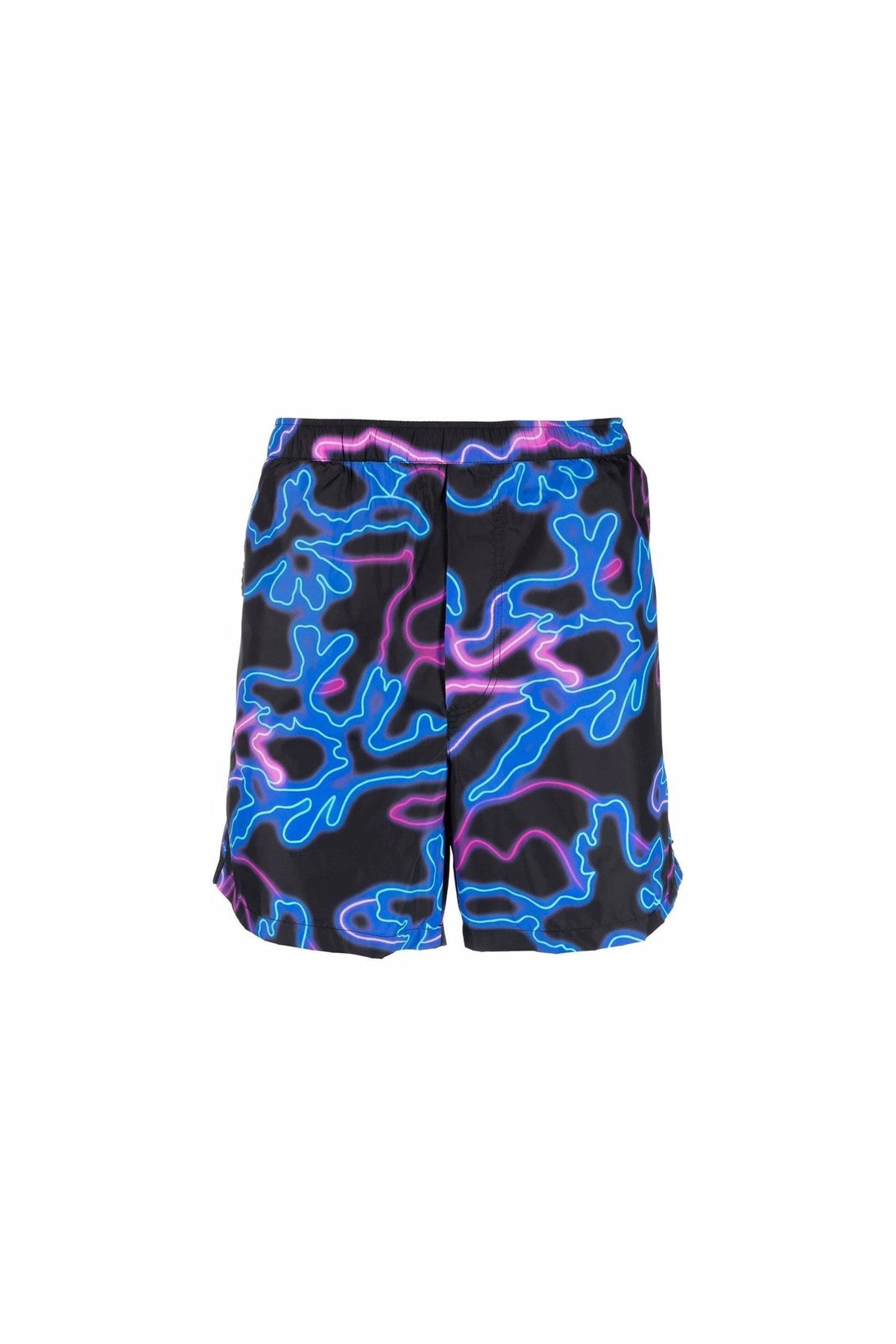 VALENTINO-OUTLET-SALE-Valentino Neon-Print Swim Shorts-ARCHIVIST