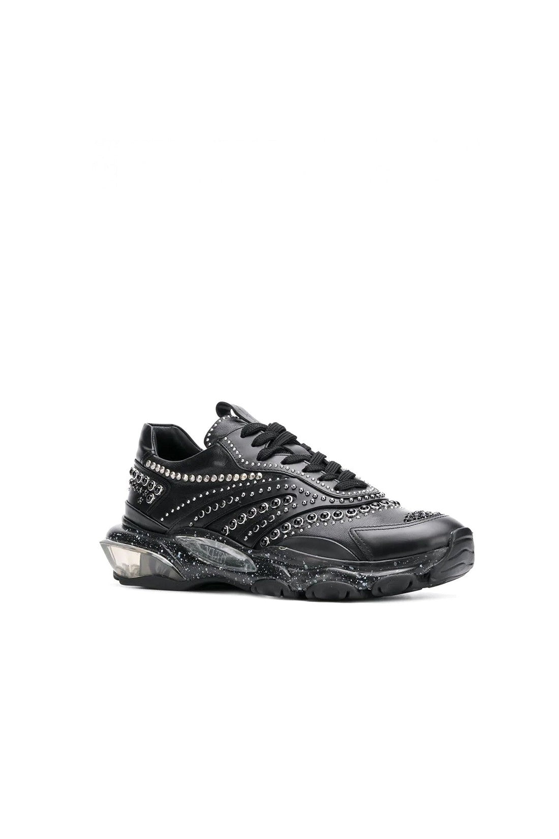 Valentino Garavani-OUTLET-SALE-Valentino Studded Leather Sneakers-ARCHIVIST