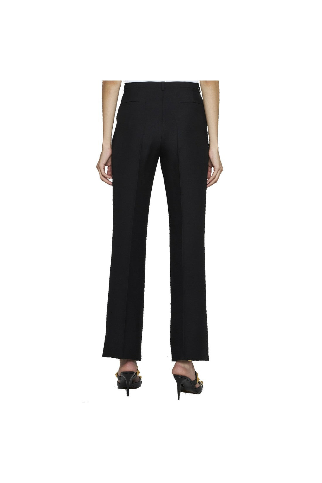 VALENTINO-OUTLET-SALE-Valentino Wool And Silk Trousers-ARCHIVIST