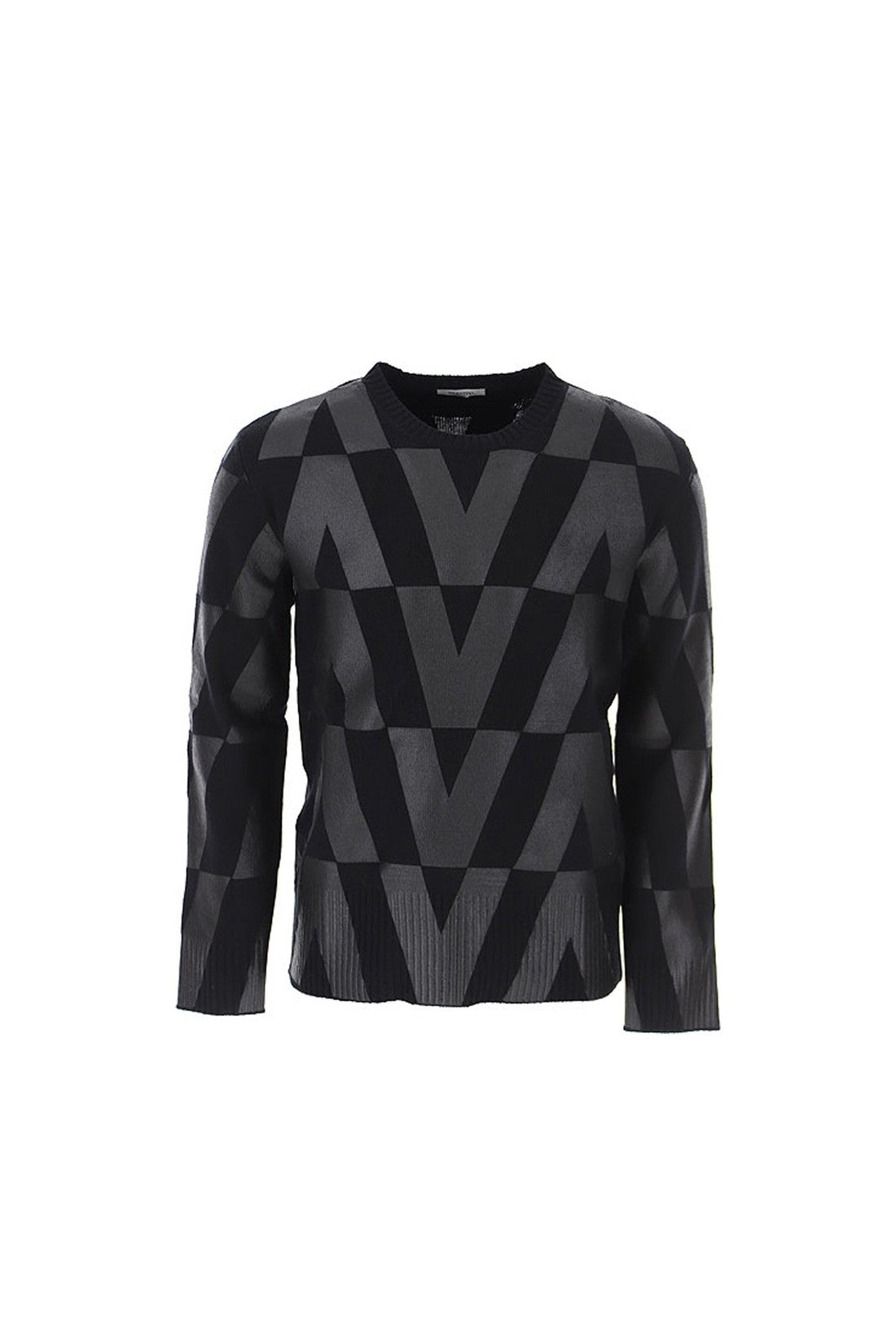 VALENTINO-OUTLET-SALE-Valentino Wool Logo Sweartshirt-ARCHIVIST