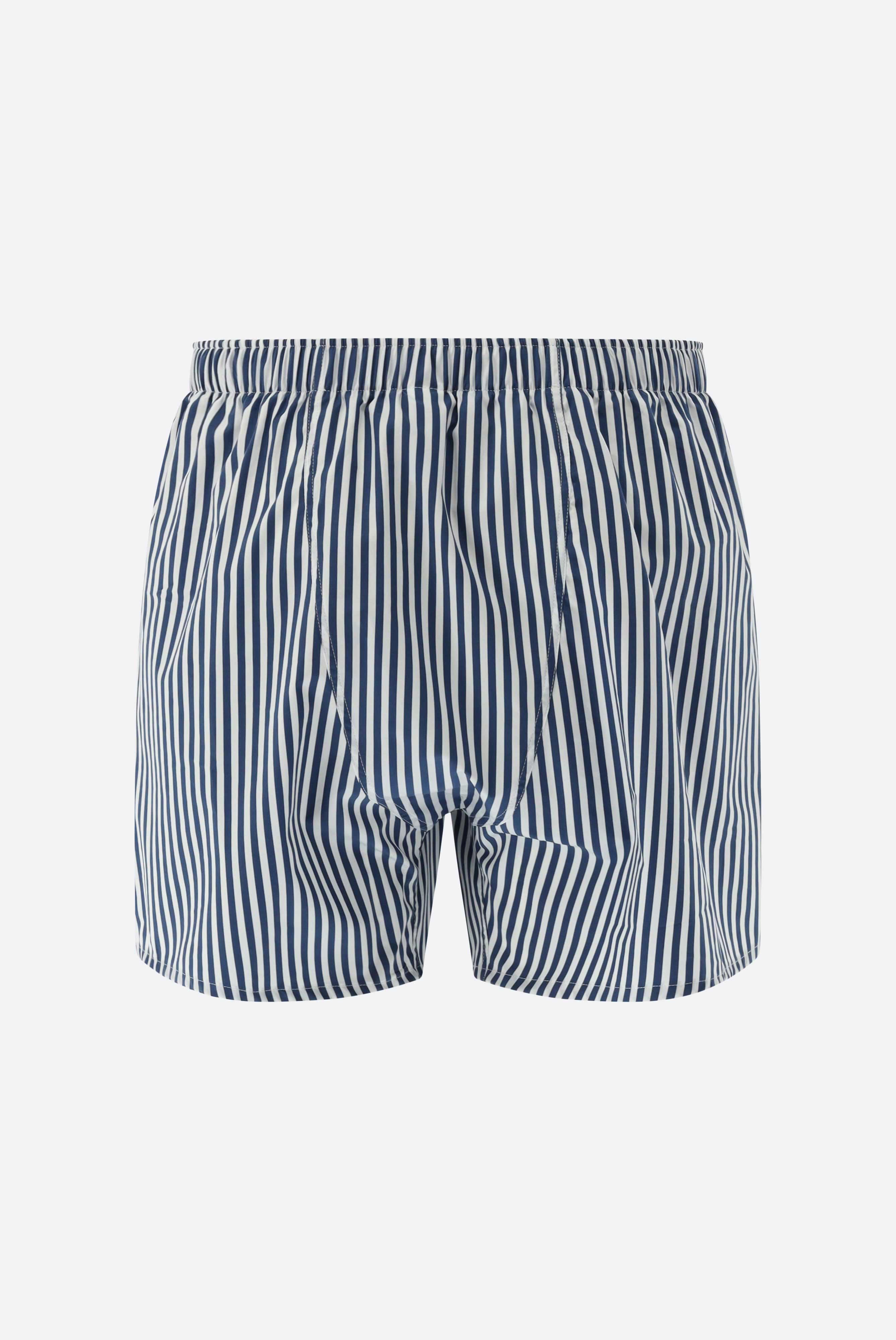 Boxershorts | gestreift aus Popeline-Van Laack-Sale