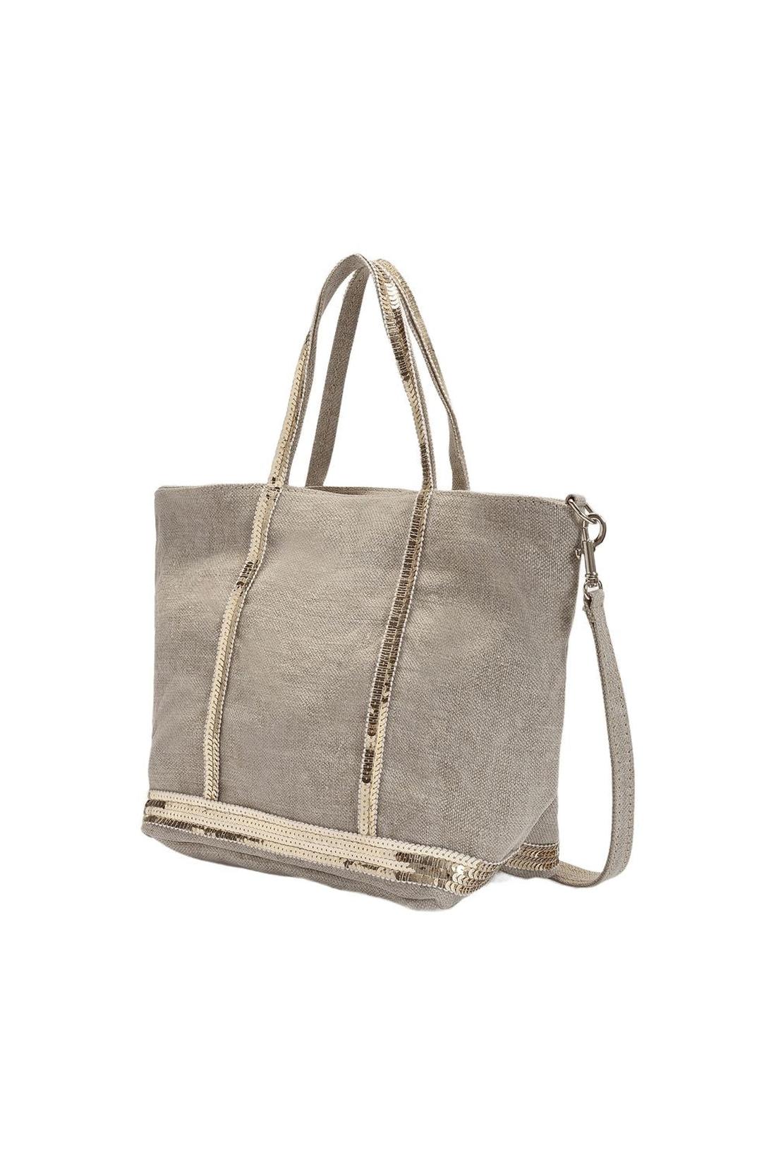 Cabas S Tote Bag - Vanessa Bruno - Sand - Linen-Taschen-Vanessa Bruno-ARCHIVIST