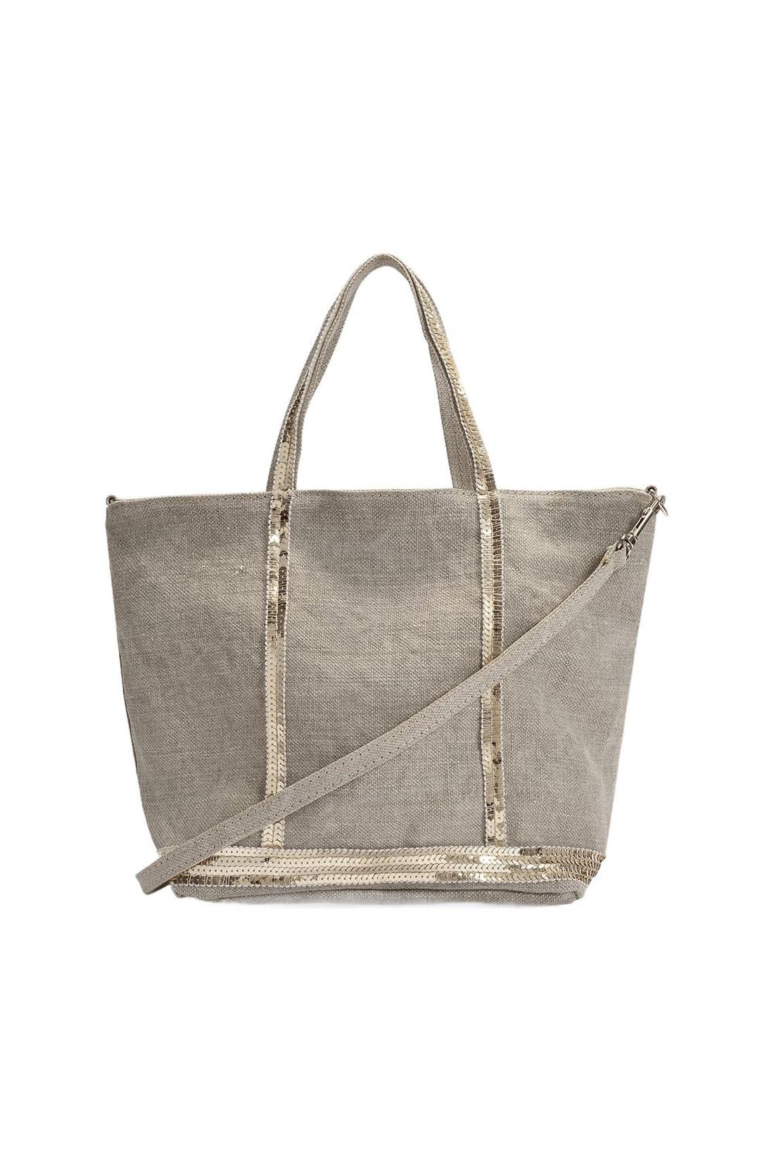 Cabas S Tote Bag - Vanessa Bruno - Sand - Linen-Taschen-Vanessa Bruno-ARCHIVIST