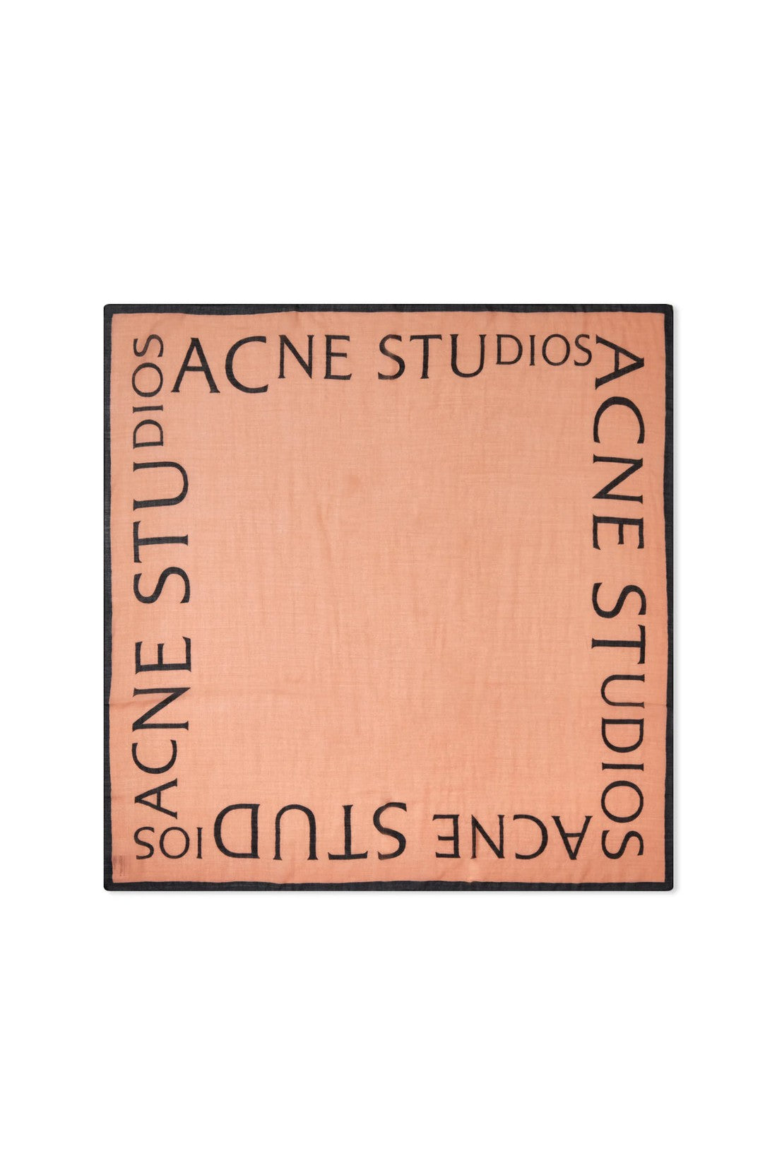 Acne Studios-OUTLET-SALE-Varbone Logo Wool Scarf-ARCHIVIST