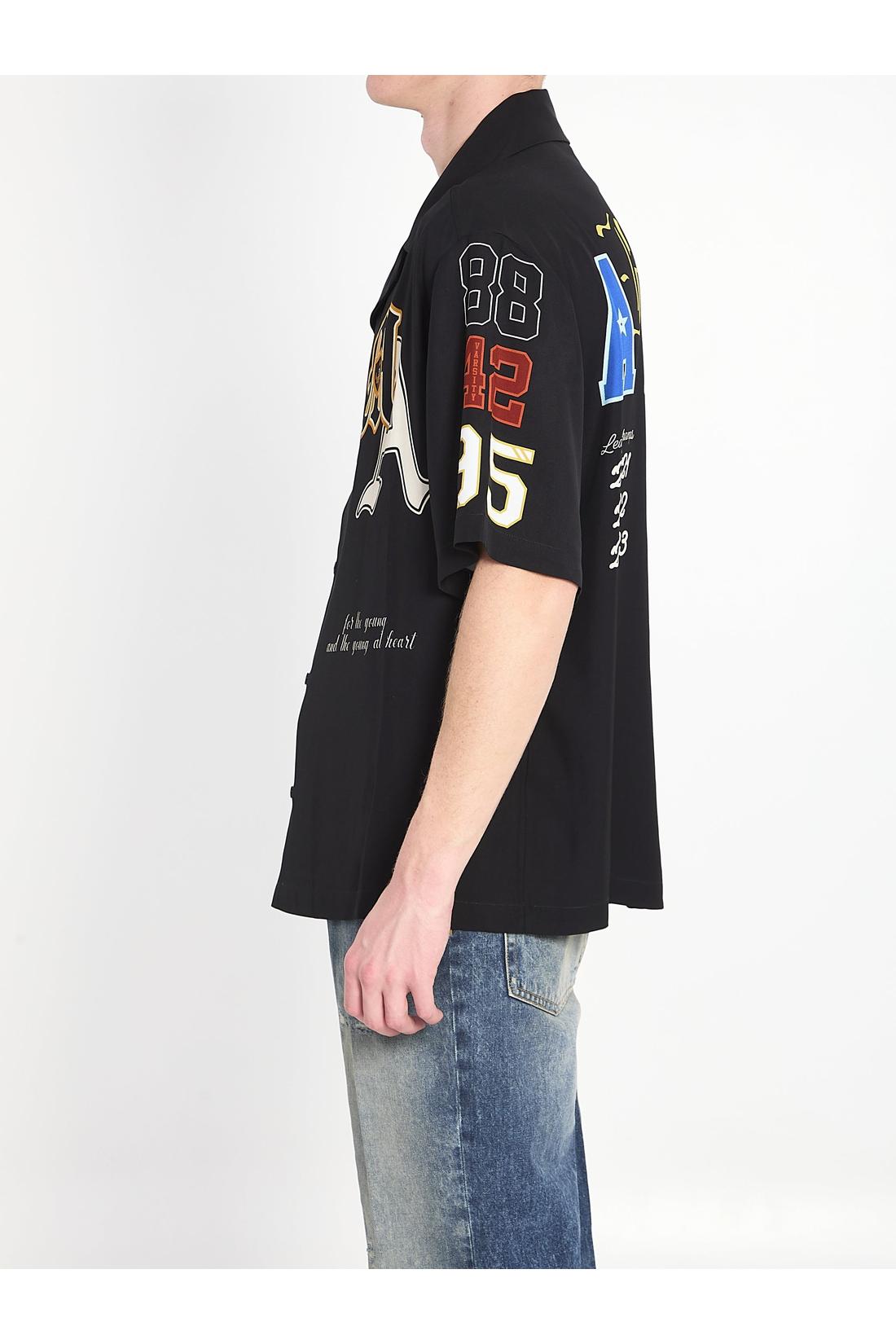 Varsity patch oversized shirt-Shirts-Amiri-ARCHIVIST