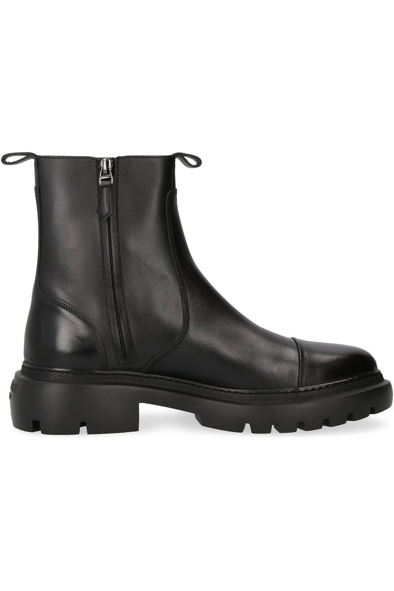 Bally-OUTLET-SALE-Vaughen leather ankle boots-ARCHIVIST