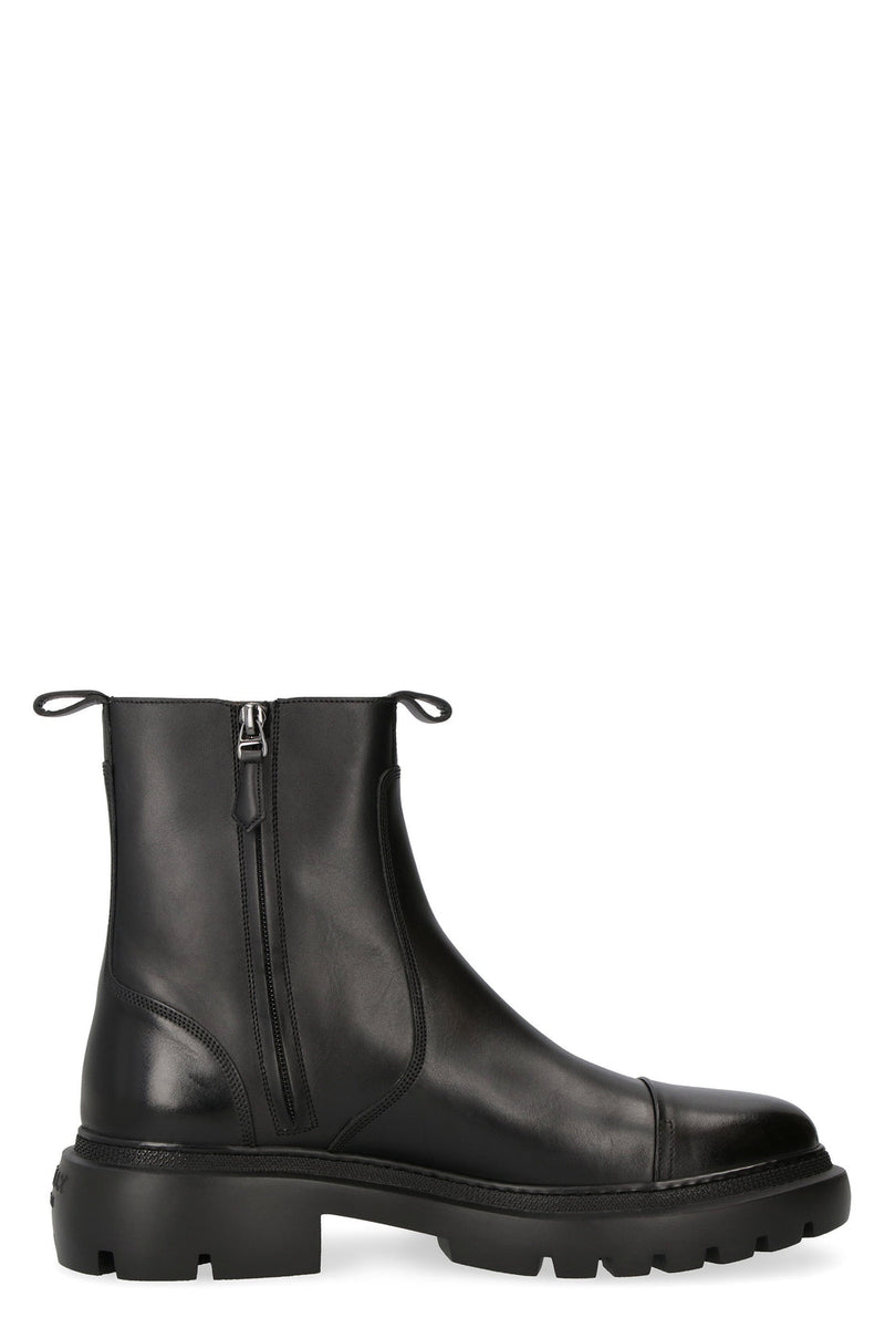Bally-OUTLET-SALE-Vaughen leather ankle boots-ARCHIVIST