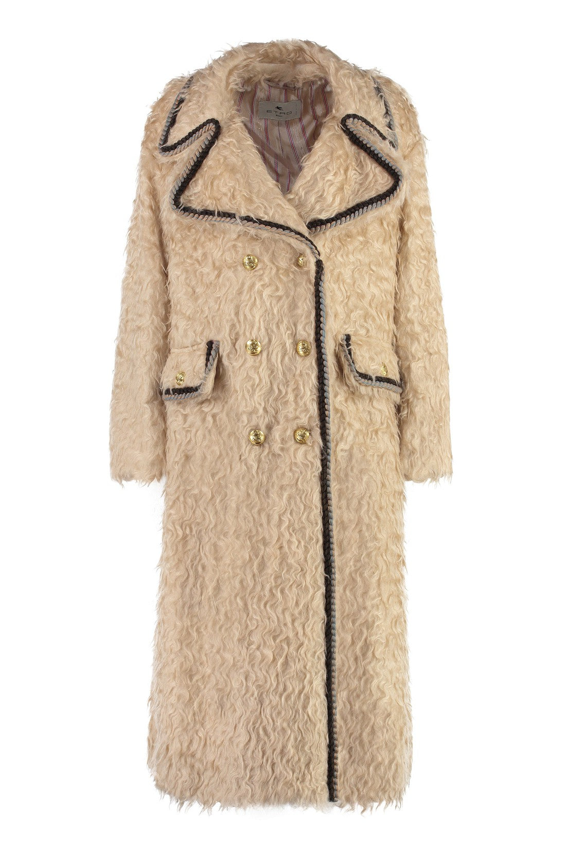 Etro-OUTLET-SALE-Vegan fur coat-ARCHIVIST