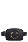 Salvatore Ferragamo-OUTLET-SALE-Vela leather belt bag with maxi logo-ARCHIVIST