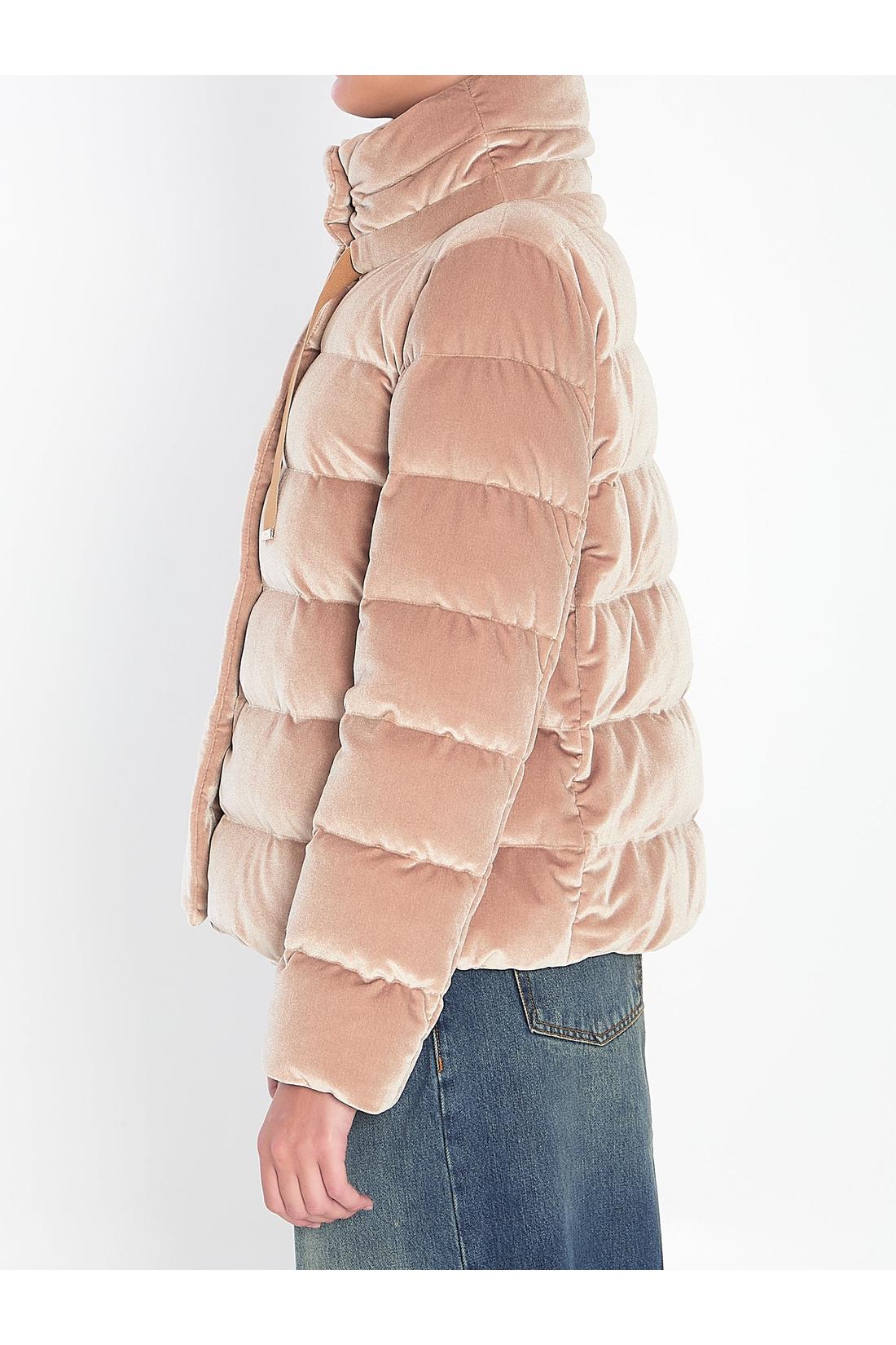 Herno-OUTLET-SALE-Velvet-effect jacket-ARCHIVIST