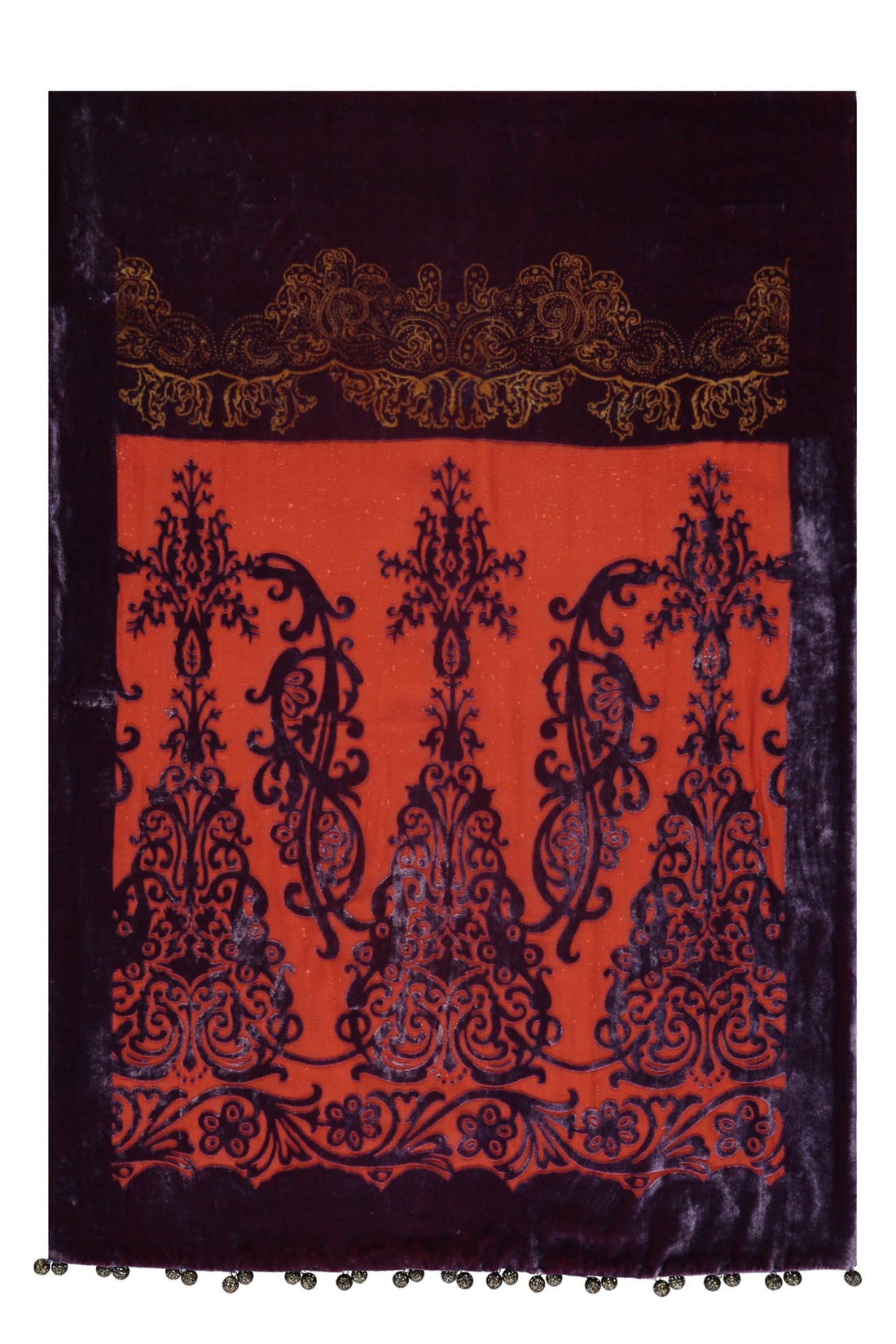 Etro-OUTLET-SALE-Velvet scarf-ARCHIVIST