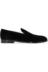 Dolce & Gabbana-OUTLET-SALE-Velvet slippers-ARCHIVIST