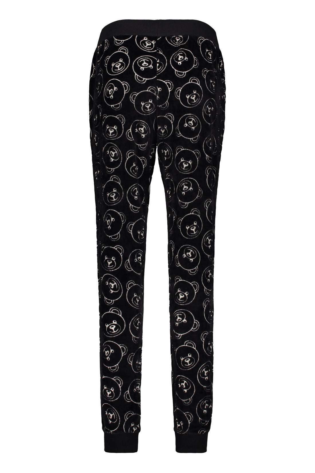 Moschino-OUTLET-SALE-Velvet trousers-ARCHIVIST