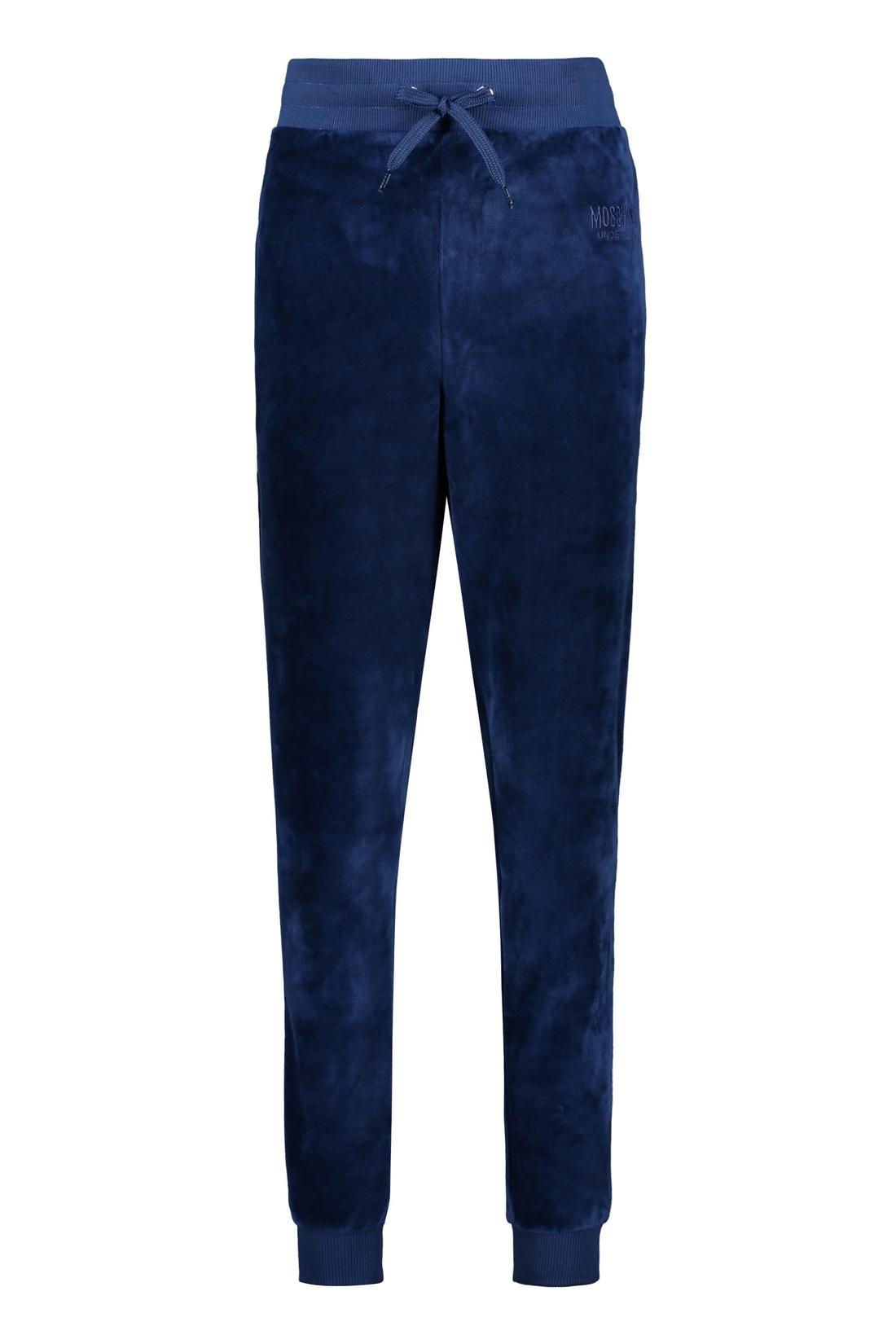 Moschino-OUTLET-SALE-Velvet trousers-ARCHIVIST
