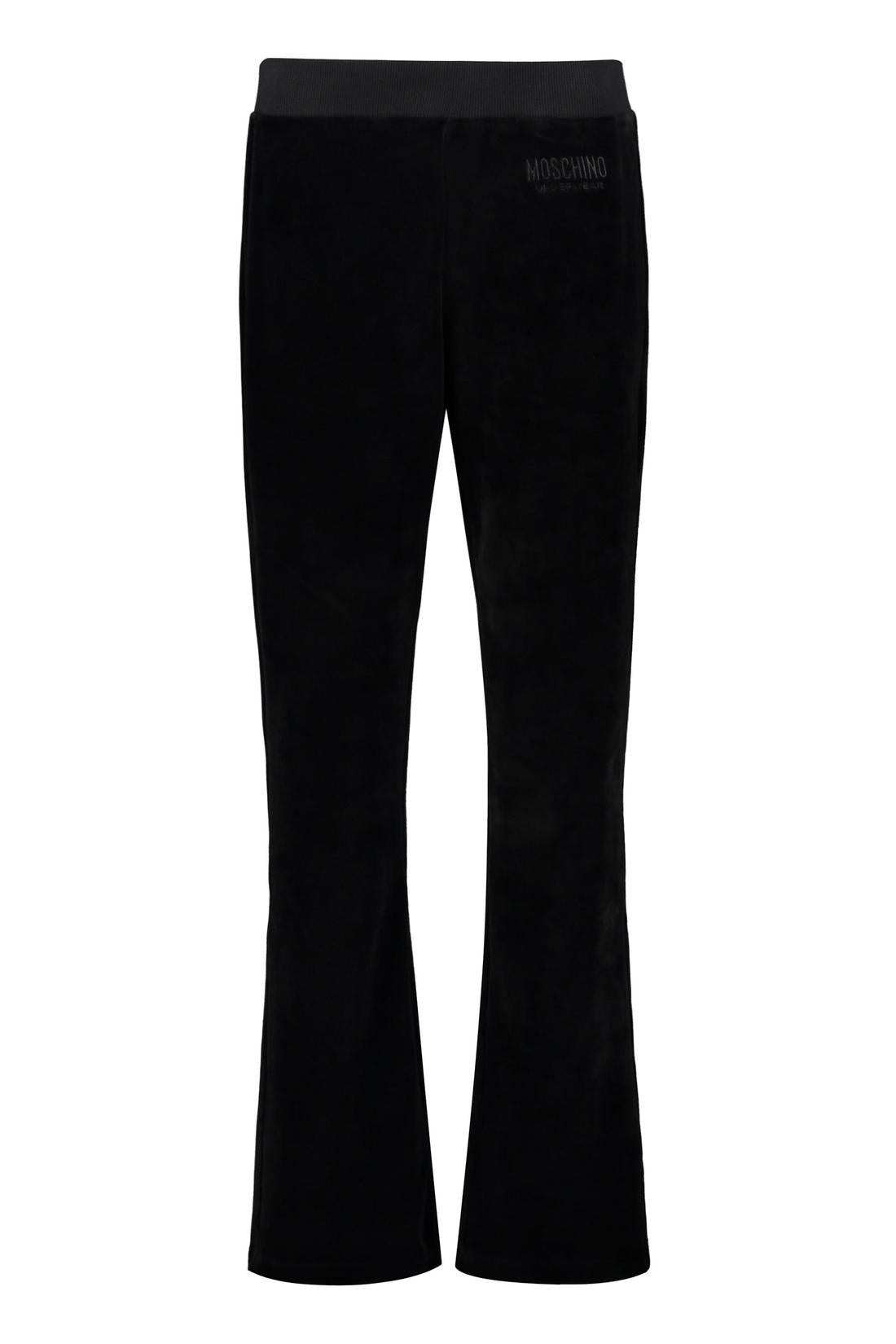 Moschino-OUTLET-SALE-Velvet trousers-ARCHIVIST
