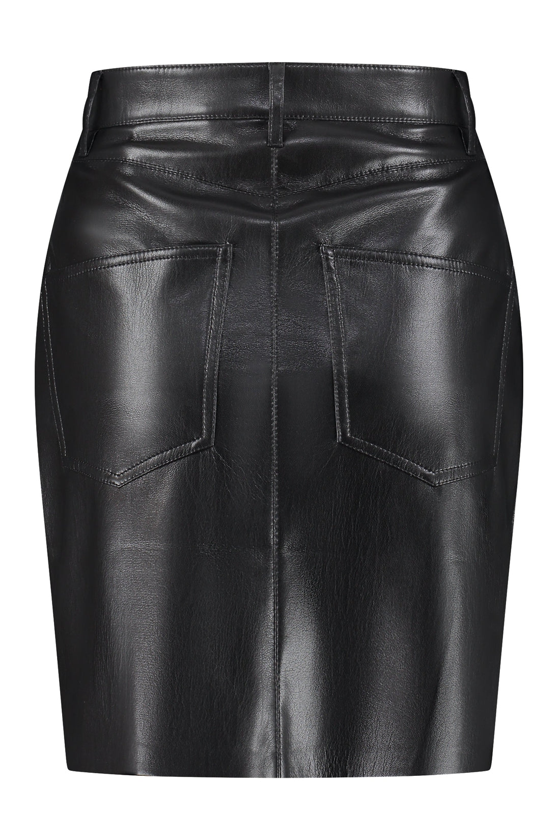 Nanushka-OUTLET-SALE-Venne faux leather skirt-ARCHIVIST
