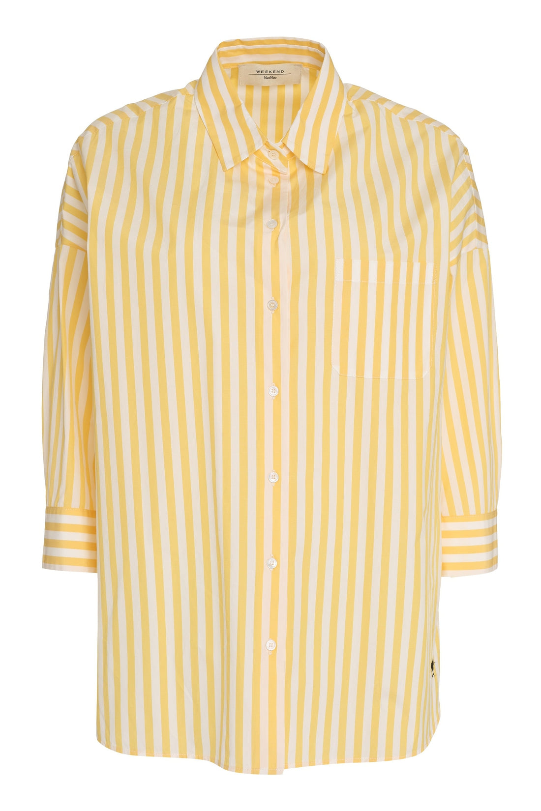 Weekend Max Mara-OUTLET-SALE-Venus shirt in cotton poplin-ARCHIVIST