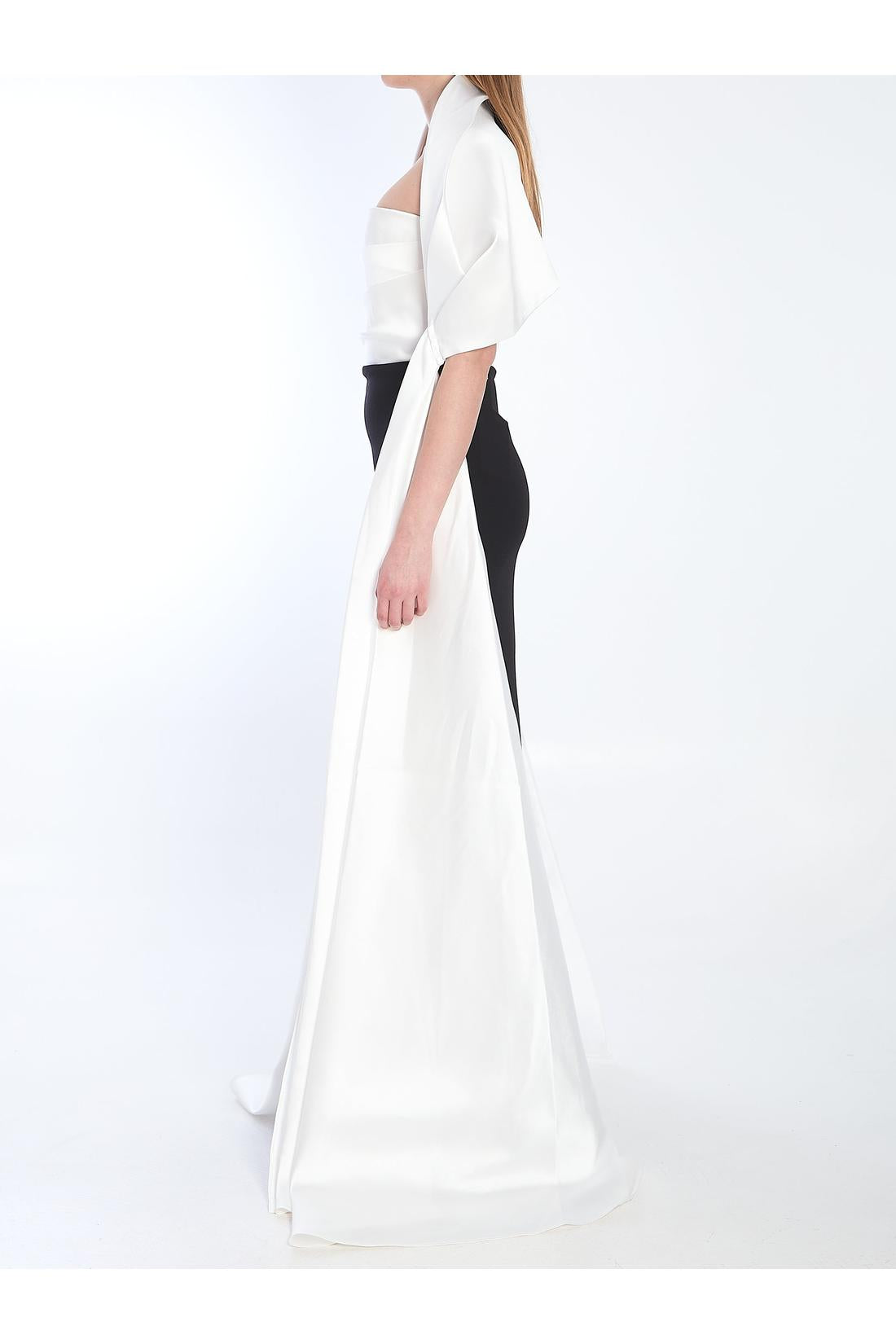 Solace London-OUTLET-SALE-Vera long dress-ARCHIVIST