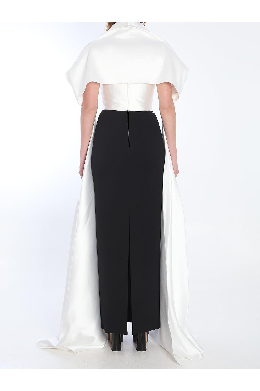 Solace London-OUTLET-SALE-Vera long dress-ARCHIVIST