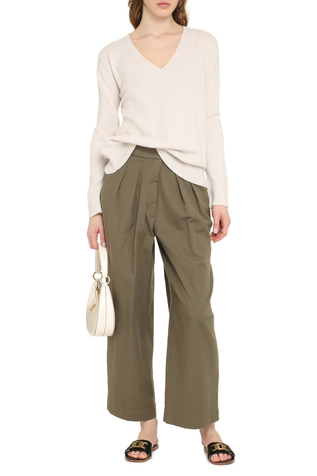 S MAX MARA-OUTLET-SALE-Verona wool and cashmere pullover-ARCHIVIST