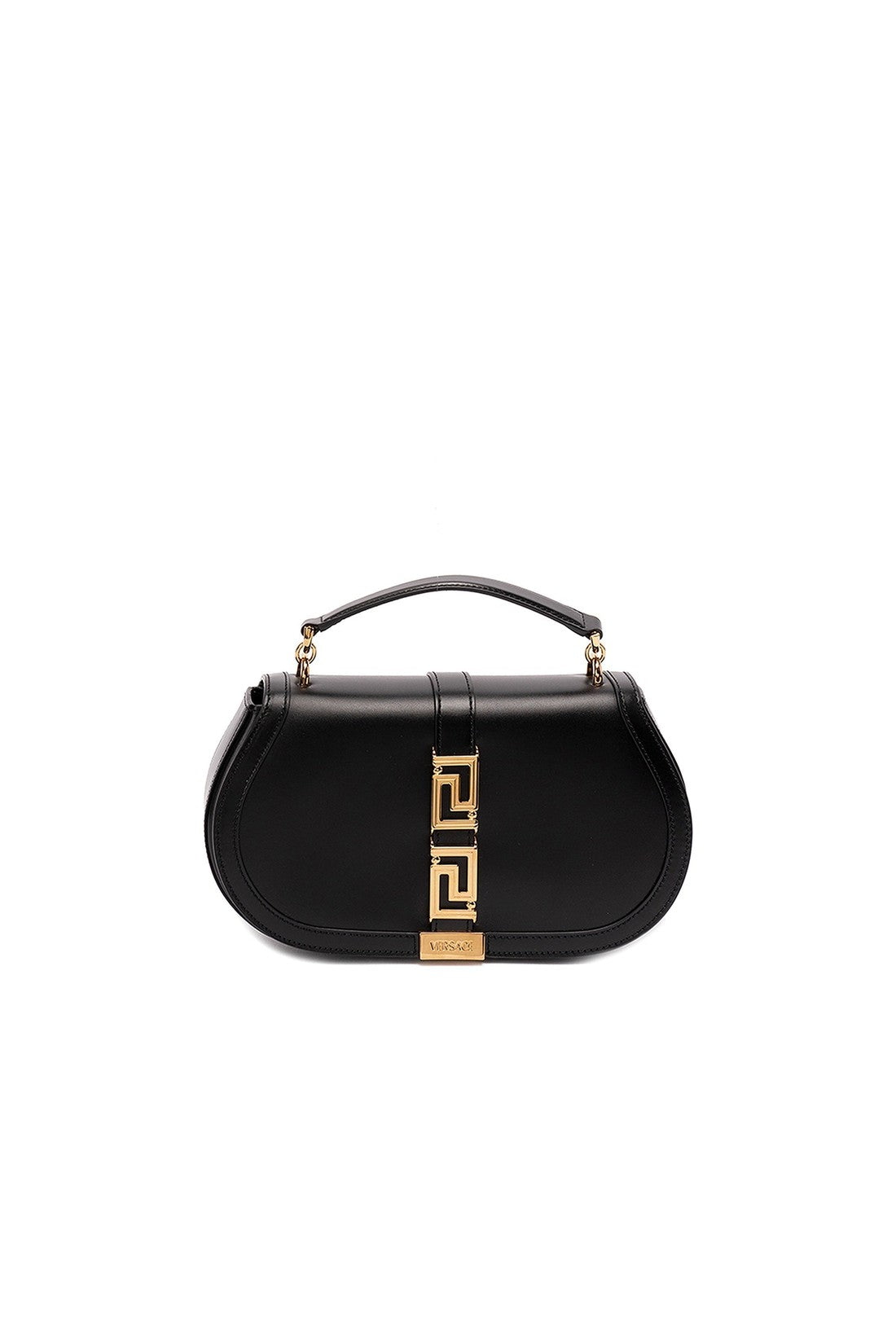 VERSACE-OUTLET-SALE-Versace Leather Greca Goddess Handle Bag-ARCHIVIST