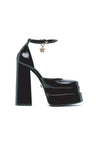 VERSACE-OUTLET-SALE-Versace Leather Platform Sandals-ARCHIVIST