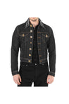 VERSACE-OUTLET-SALE-Versace Medusa Motif Denim Jacket-ARCHIVIST