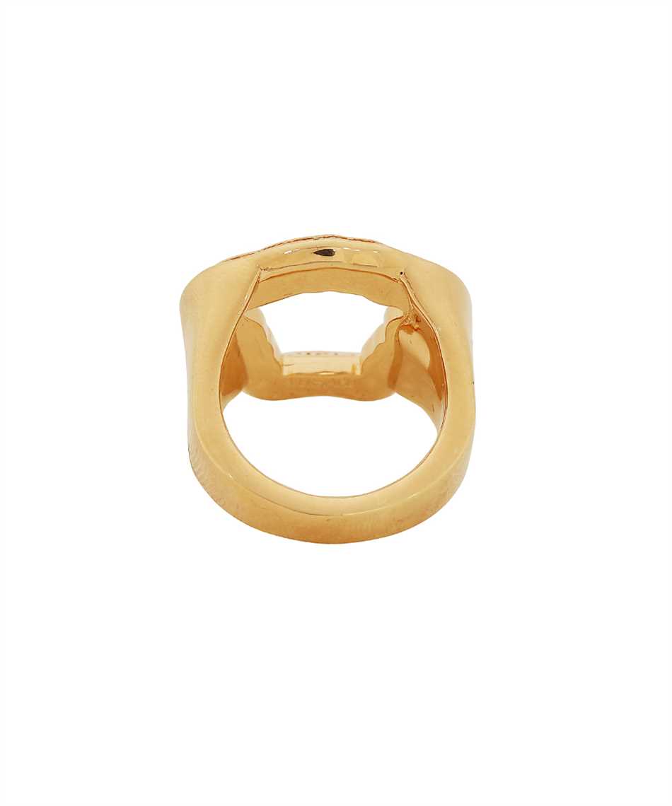 Gold plated metal ring-Versace-OUTLET-SALE-ARCHIVIST
