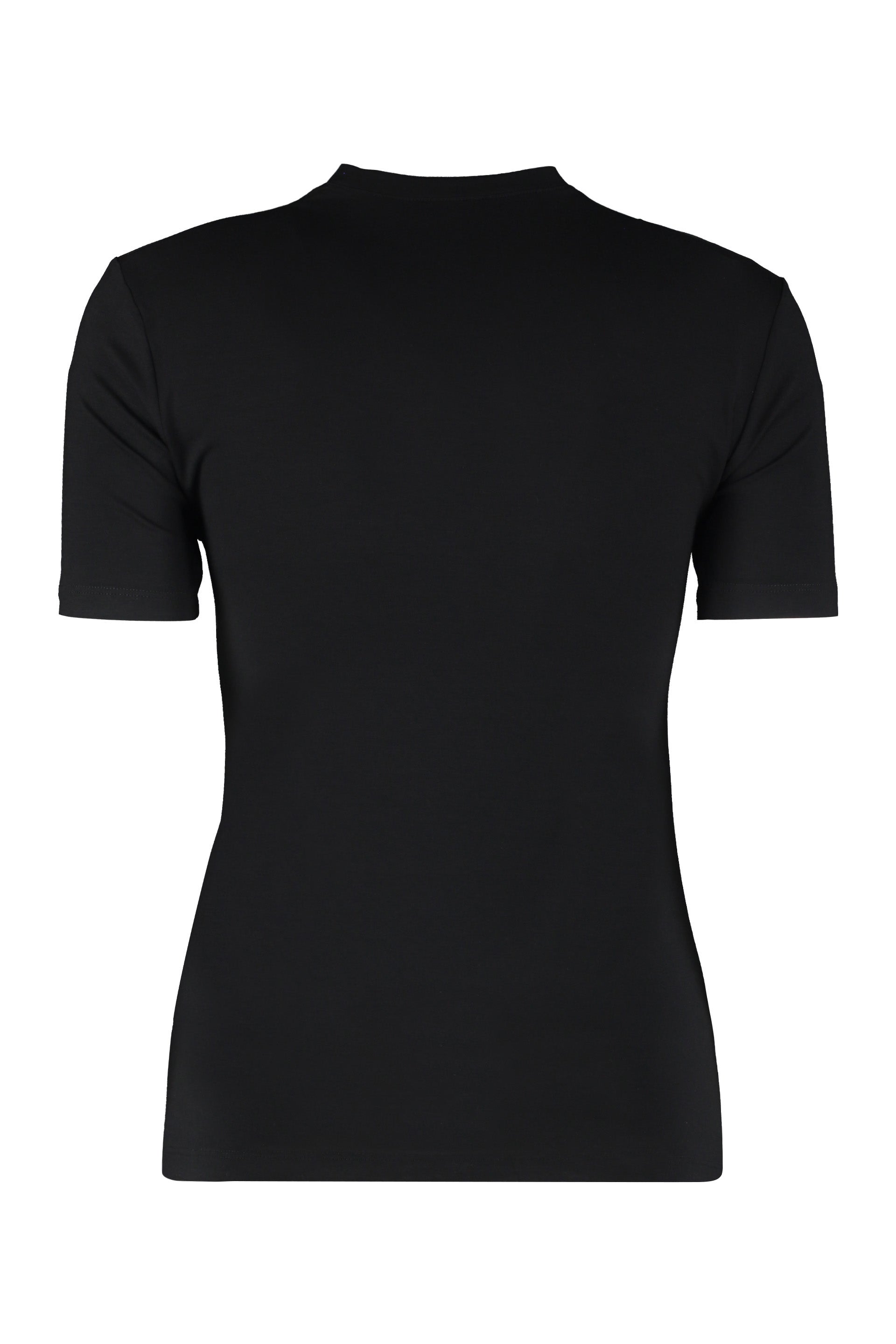 Logo crew-neck t-shirt-Versace-OUTLET-SALE-ARCHIVIST