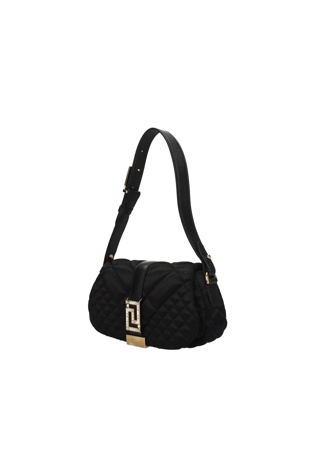 VERSACE-OUTLET-SALE-Versace Satin Shoulder Bag-ARCHIVIST