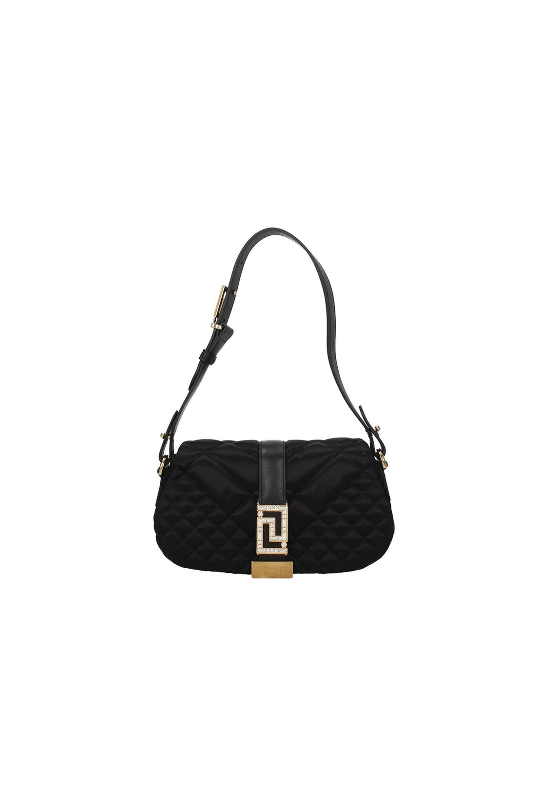 VERSACE-OUTLET-SALE-Versace Satin Shoulder Bag-ARCHIVIST