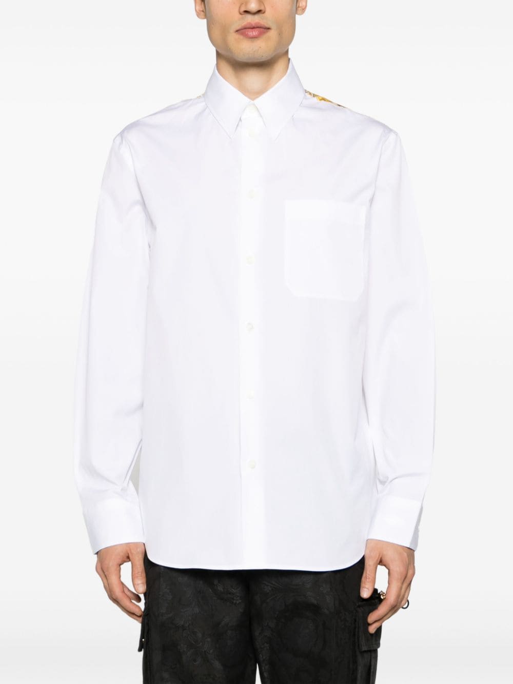 Versace-OUTLET-SALE-Versace Shirts White-ARCHIVIST