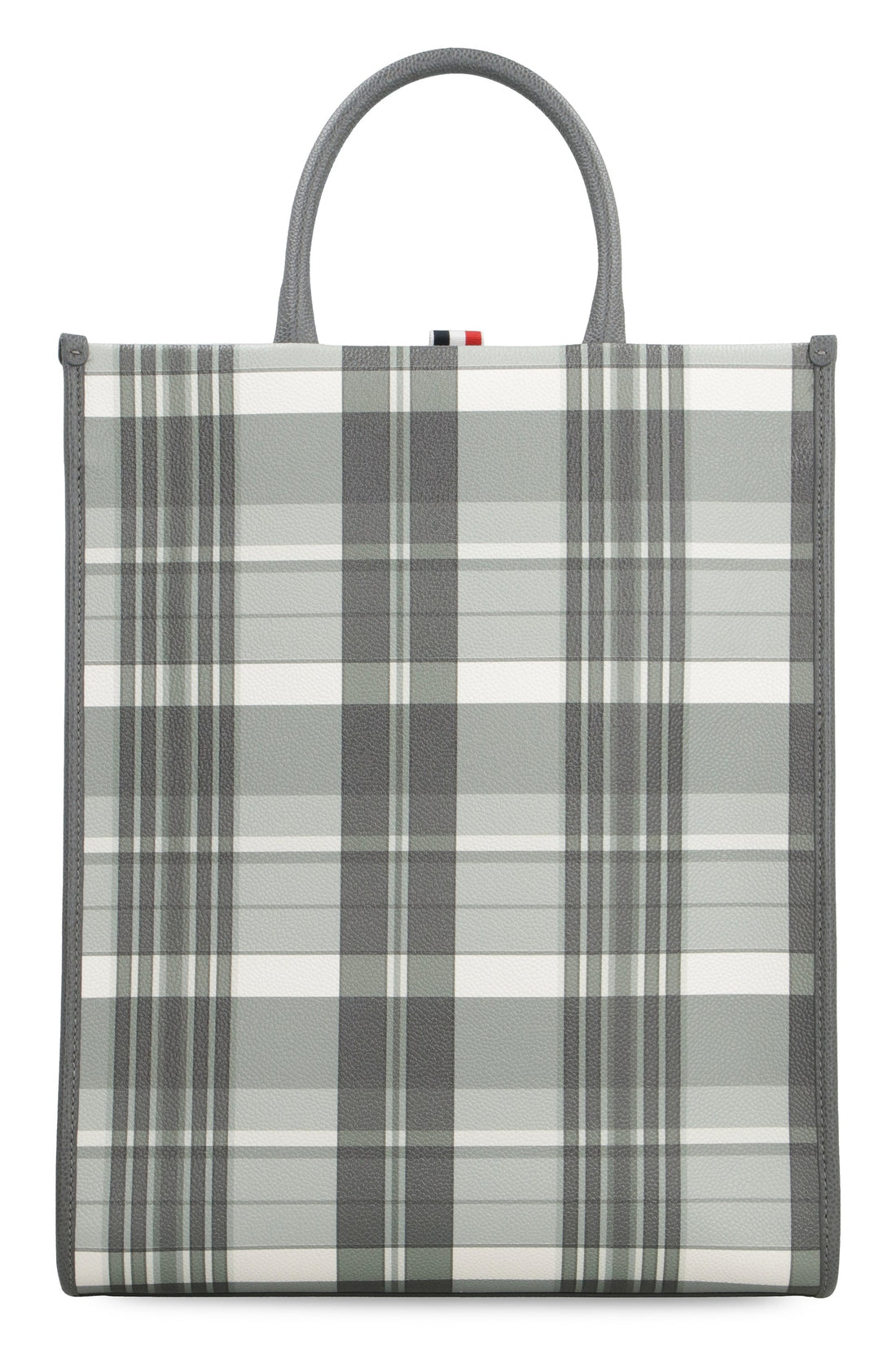 Thom Browne-OUTLET-SALE-Vertical leather tote-ARCHIVIST