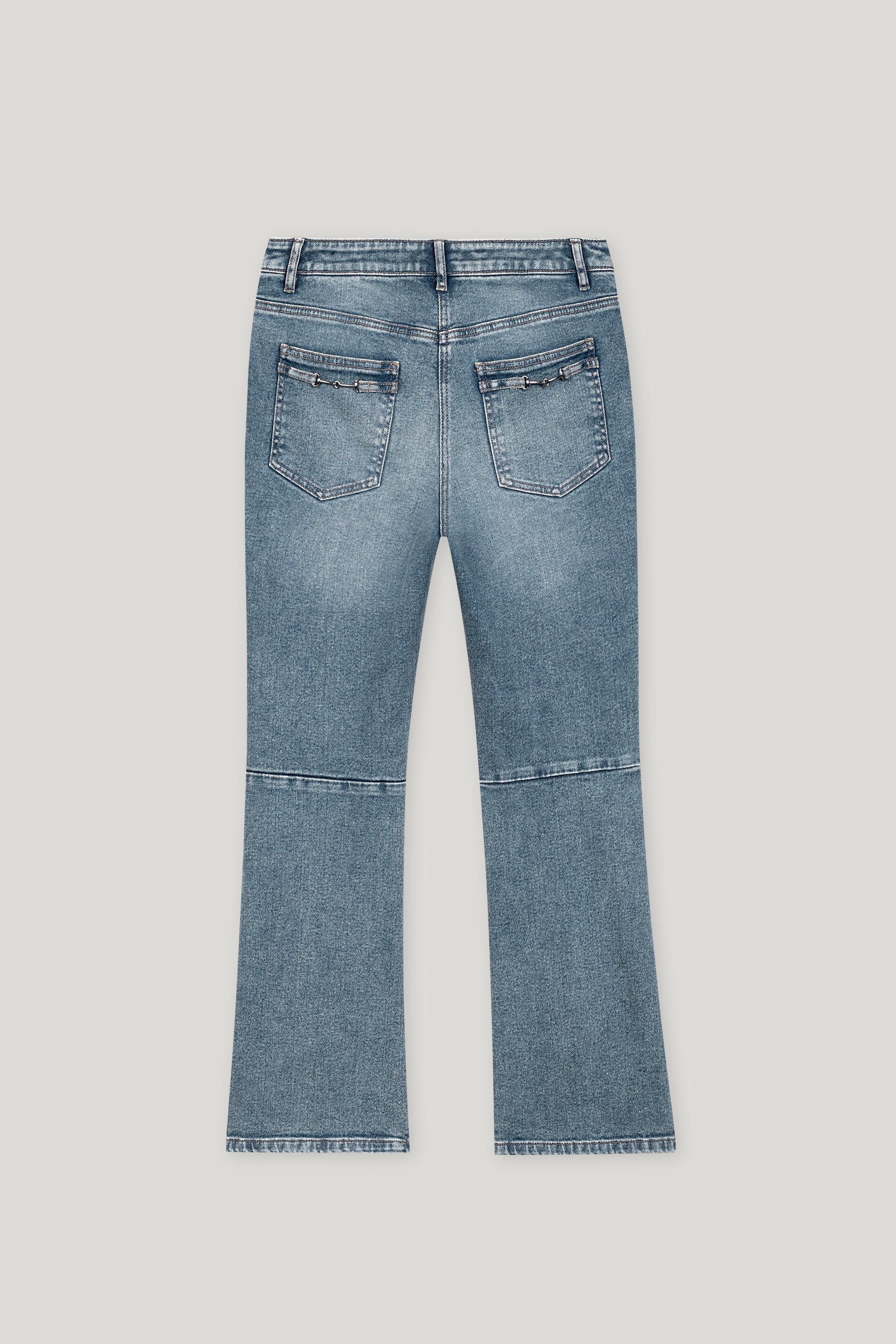 Luisa Cerano-Vintage-Babyflare-Denim-Hosen-Black-Deal-Outlet-by-ARCHIVIST