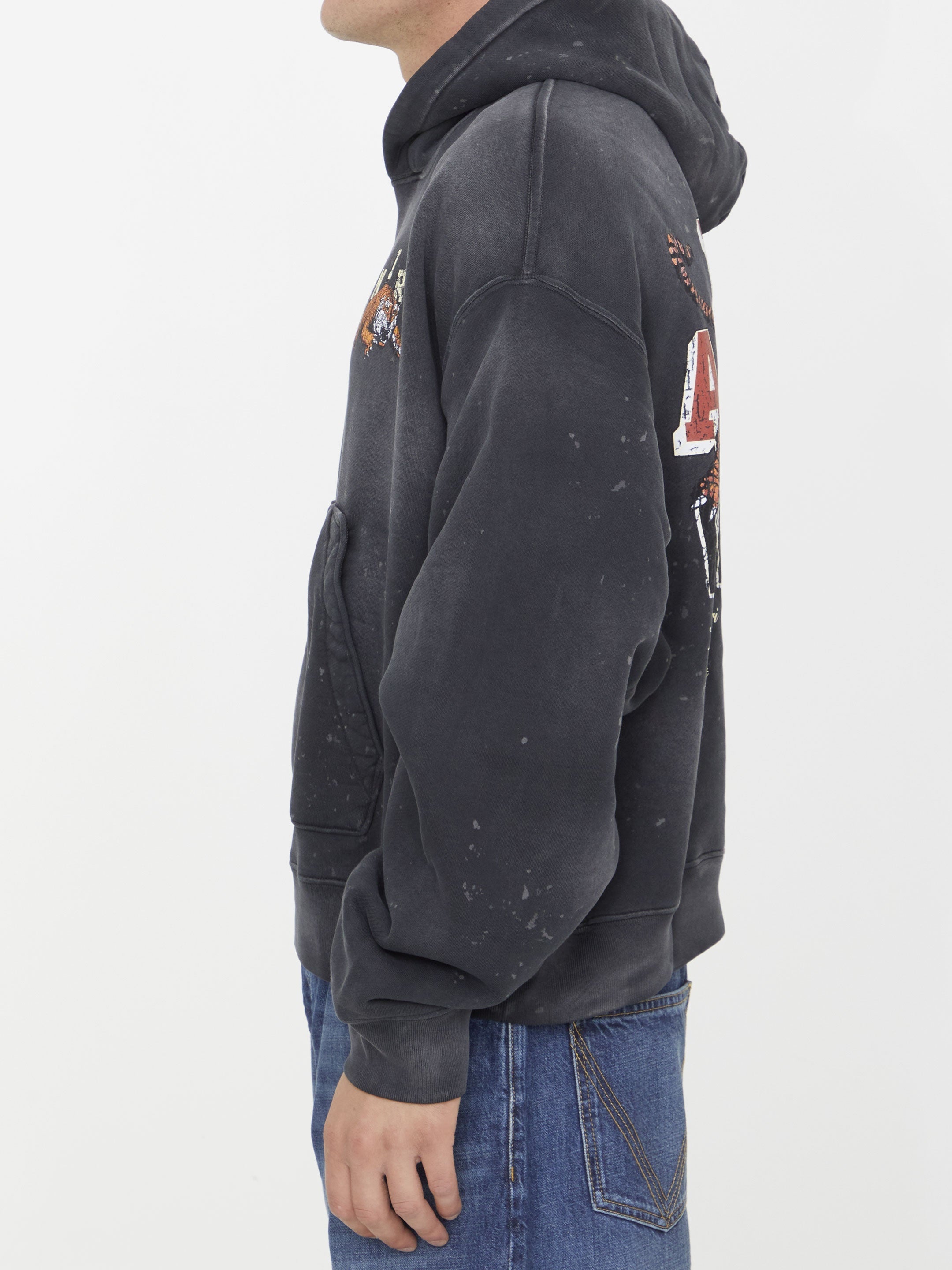 Amiri-OUTLET-SALE-Vintage Tiger hoodie-ARCHIVIST