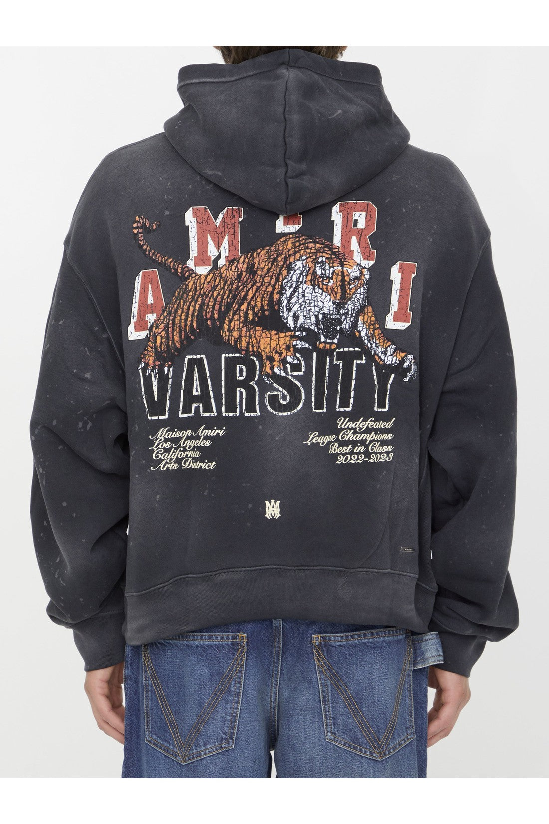 Amiri-OUTLET-SALE-Vintage Tiger hoodie-ARCHIVIST