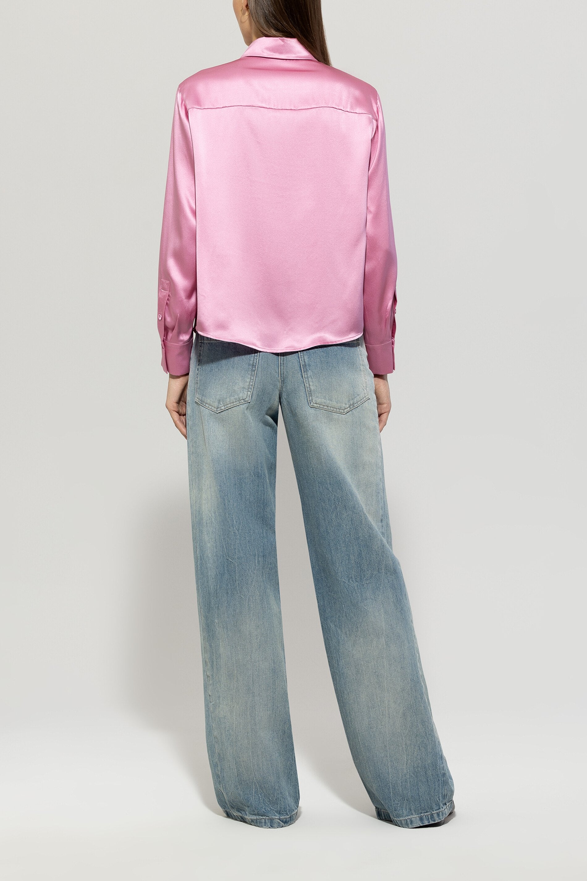 Luisa Cerano-Vintage-Wideleg-Denim-Hosen-Black-Deal-Outlet-by-ARCHIVIST