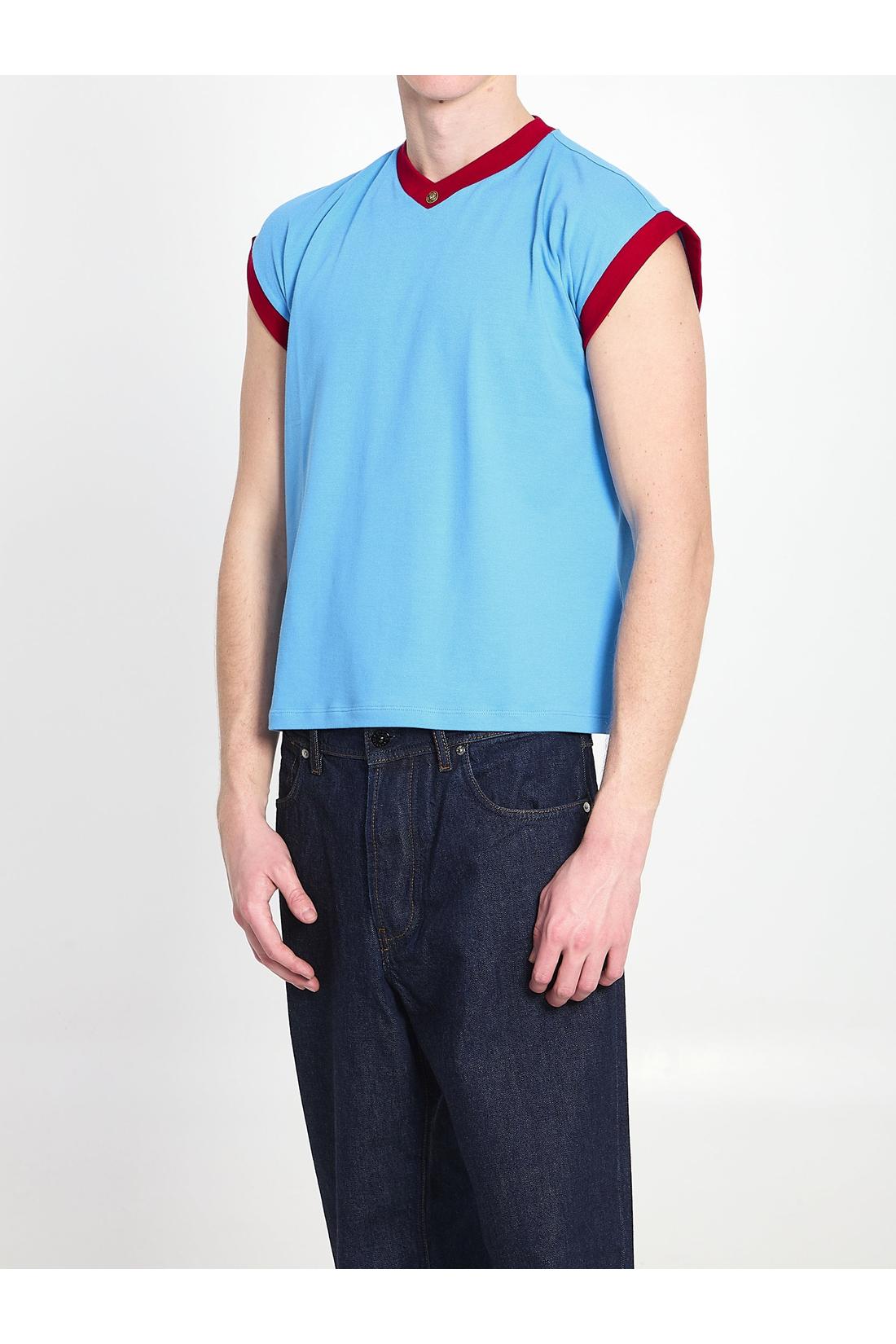 Vintage stretch cotton T-shirt-Shirts-Versace-ARCHIVIST