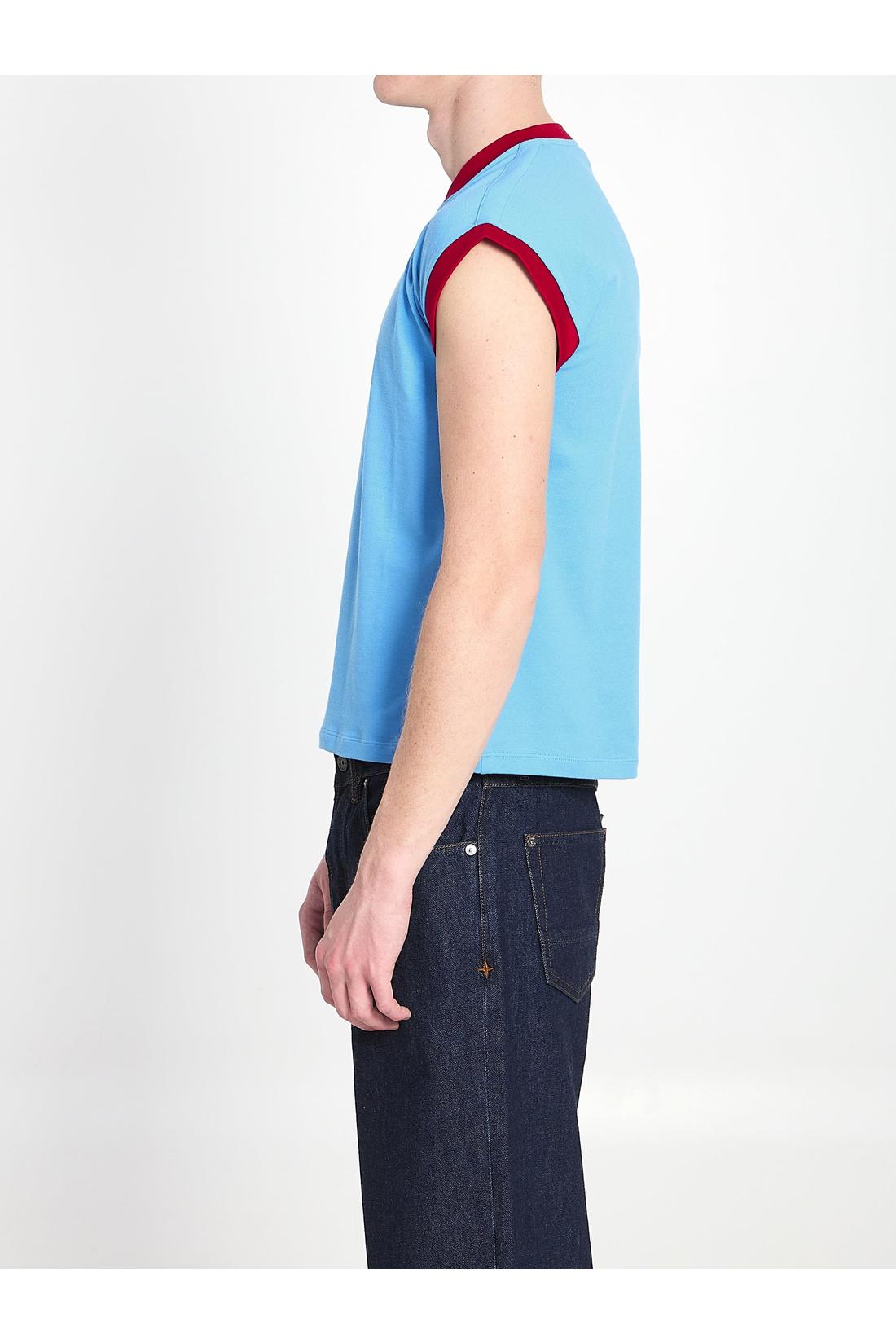 Vintage stretch cotton T-shirt-Shirts-Versace-ARCHIVIST