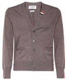 Thom Browne-OUTLET-SALE-Virgin wool cardigan-ARCHIVIST