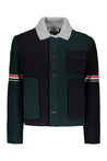 Thom Browne-OUTLET-SALE-Virgin wool cardigan-ARCHIVIST