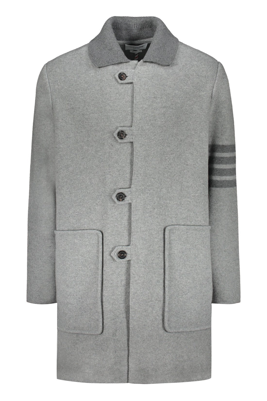 Thom Browne-OUTLET-SALE-Virgin wool coat-ARCHIVIST