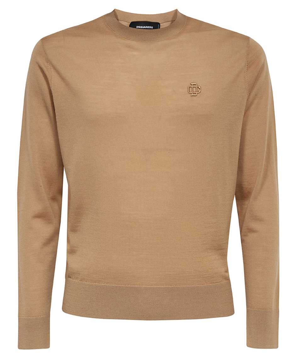 Dsquared2-OUTLET-SALE-Virgin wool crew-neck sweater-ARCHIVIST