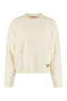 Valentino-OUTLET-SALE-Virgin wool crew-neck sweater-ARCHIVIST