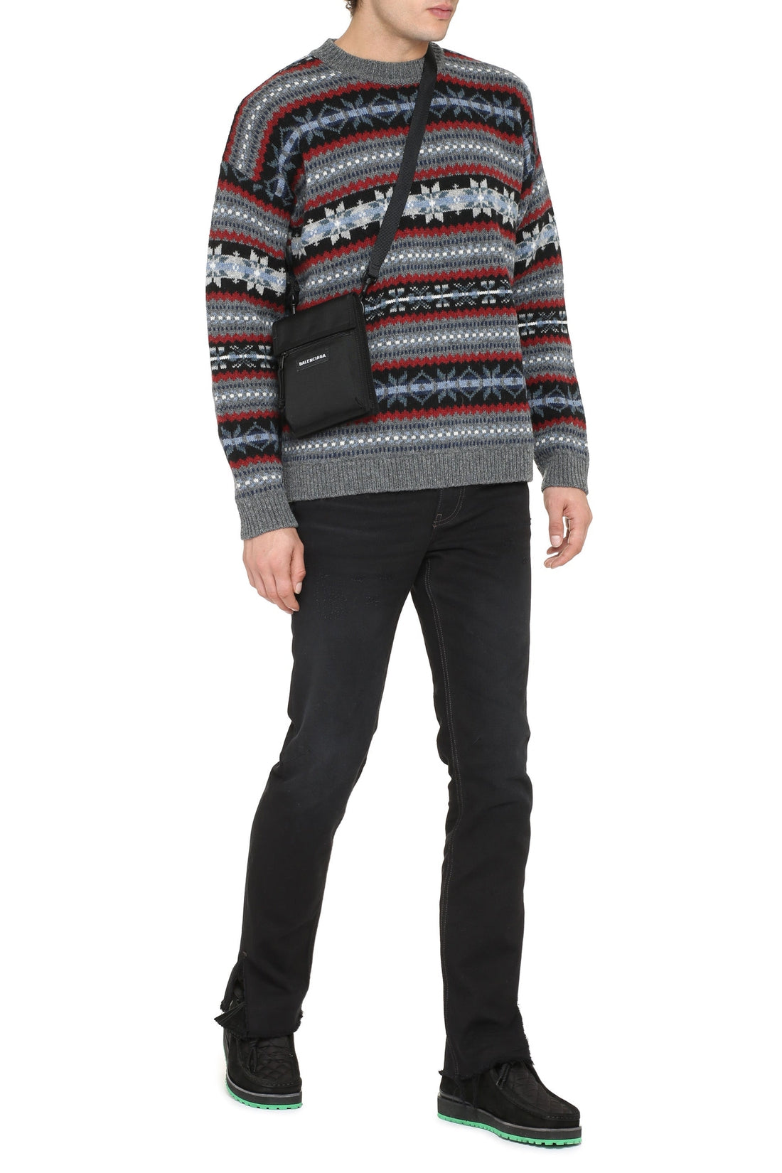 Woolrich-OUTLET-SALE-Virgin wool crew-neck sweater-ARCHIVIST