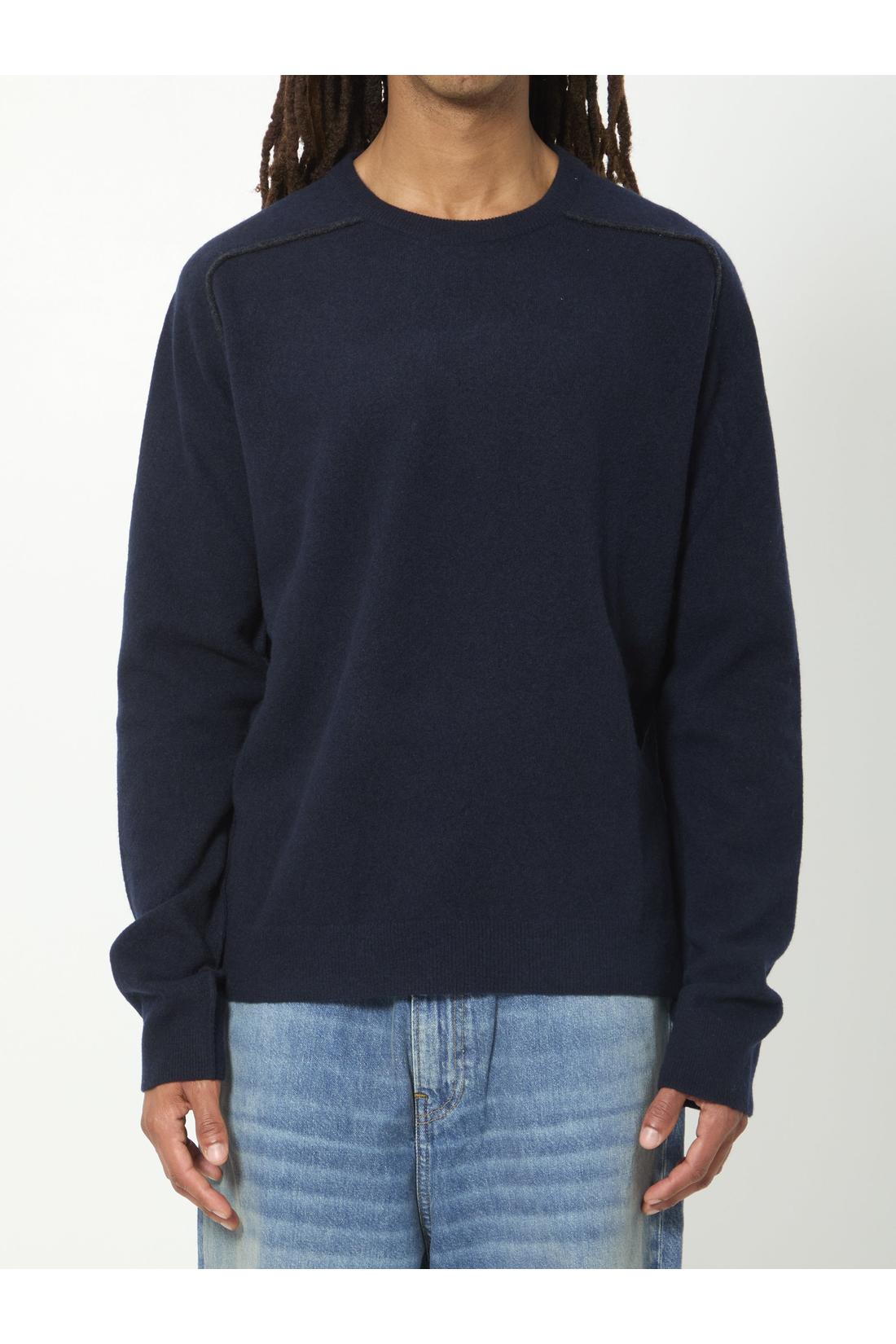 Maison Margiela-OUTLET-SALE-Virgin wool crewneck sweater-ARCHIVIST