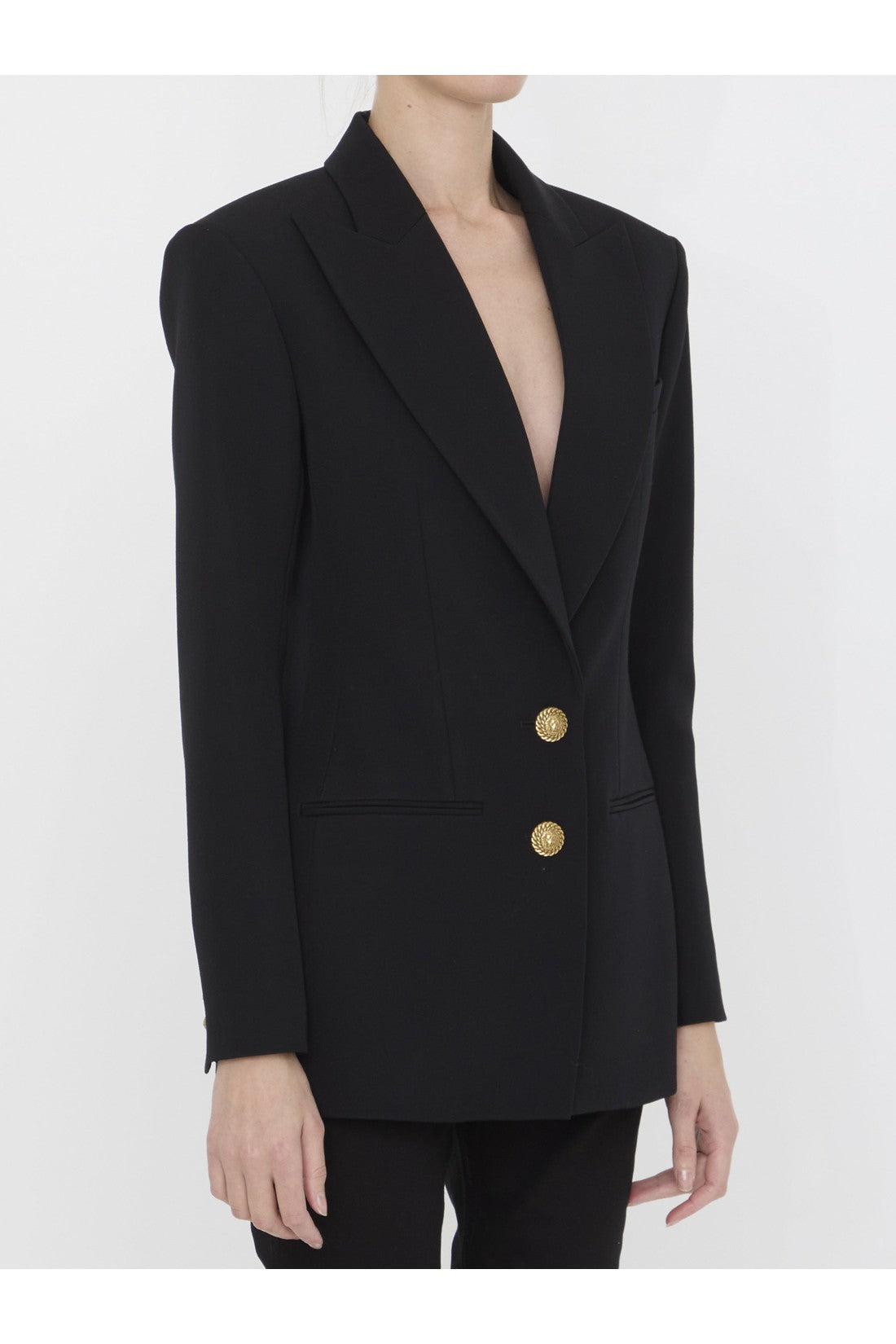 BALMAIN-OUTLET-SALE-Virgin wool jacket-ARCHIVIST